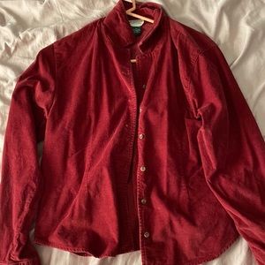 Vintage corduroy button up